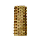 Foldable Bamboo Wood Waterproof 51*13*6cm Teak Wood Bath Mat
